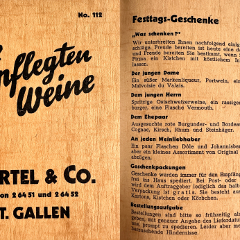 Martel Weinwelt - Bewegte Martel-Zeiten: Perlen aus dem Firmenarchiv