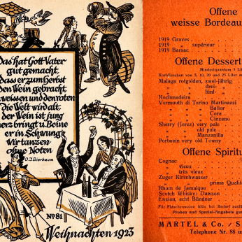 Martel Weinwelt - Bewegte Martel-Zeiten: Perlen aus dem Firmenarchiv