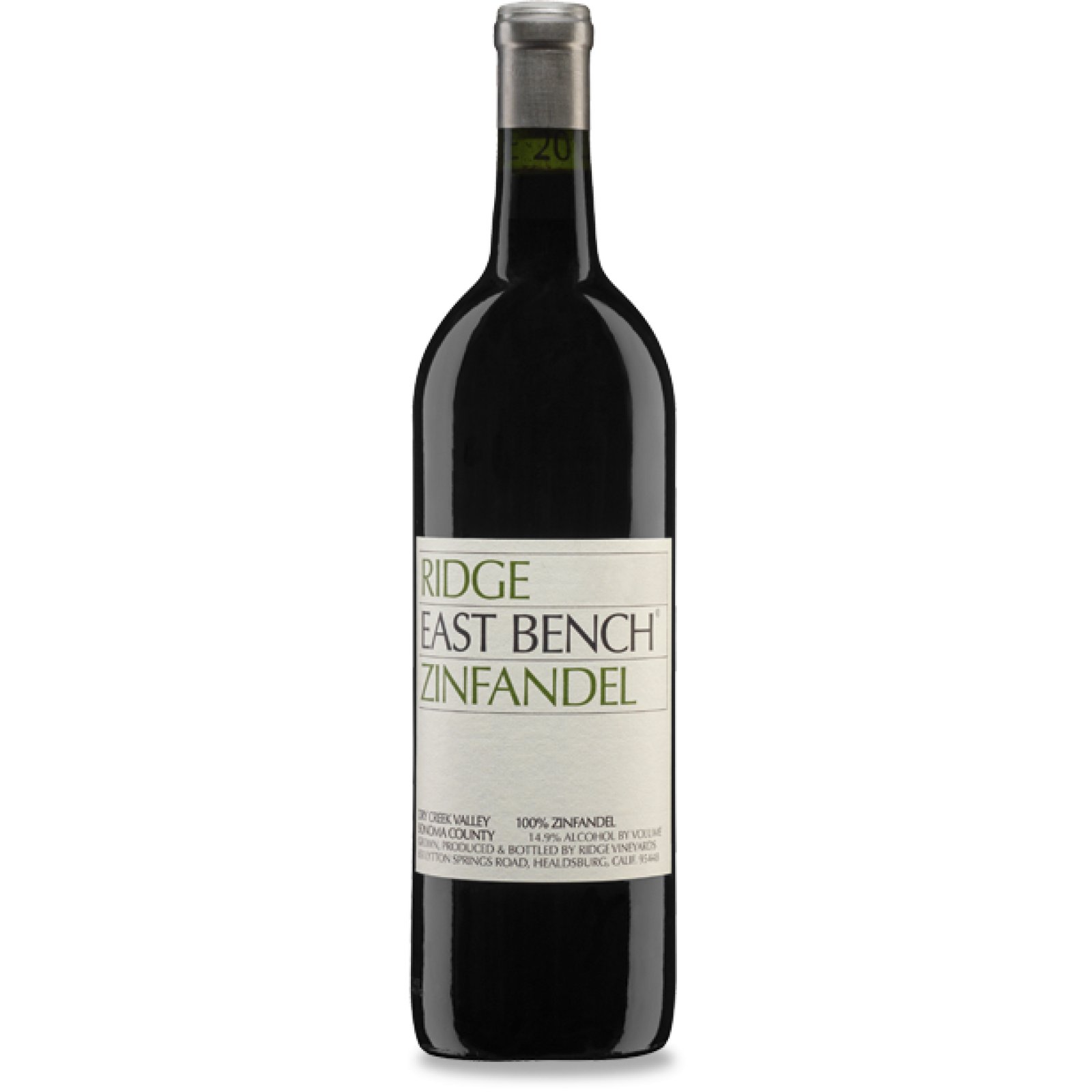 Cl Ridge East Bench Zinfandel 2020, 75 cl - Ridge Vineyards | Online kaufen
