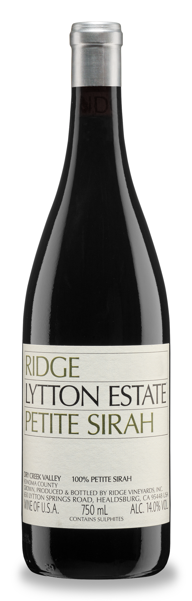 Lytton Estate Petite Sirah 2021 Ridge Vineyards