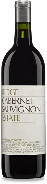 Estate Cabernet Sauvignon 2023 Ridge Vineyards