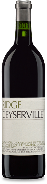 Geyserville 2021 Ridge Vineyards