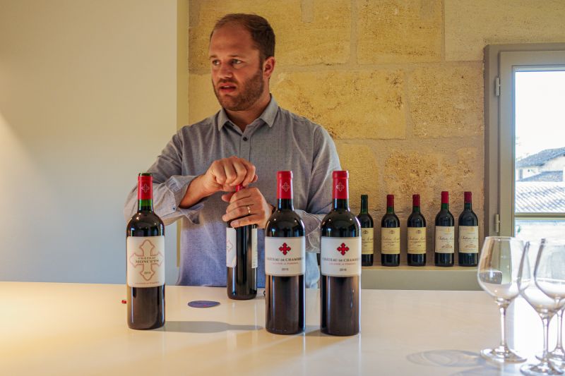 Winzer Château de Chambrun und Moncets